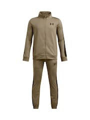 Зеленый - Трикотажный спортивный костюм для мальчиков Under Armour - Image 1 of 2