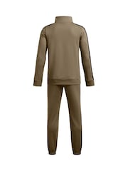 Зеленый - Трикотажный спортивный костюм для мальчиков Under Armour - Image 2 of 2