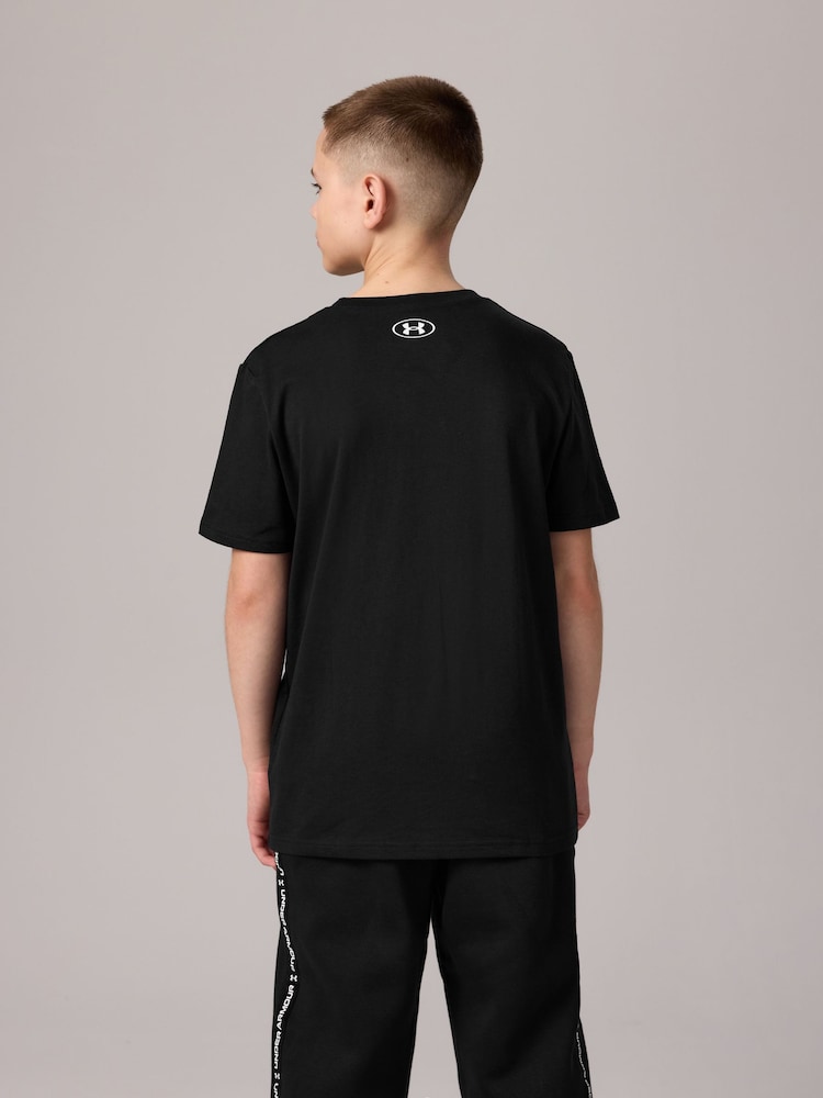 Under Armour Black Sportstyle Short Sleeve T-Shirt - Image 2 of 7