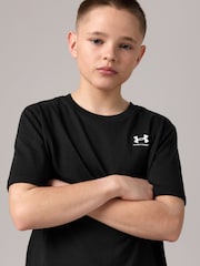 Under Armour Black Sportstyle Short Sleeve T-Shirt - Image 4 of 7