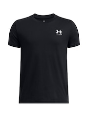 Under Armour Black Sportstyle Short Sleeve T-Shirt - Image 6 of 7