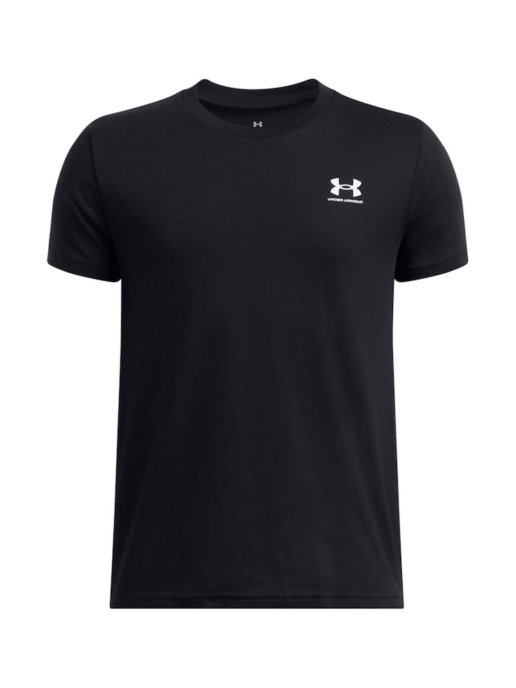 Under Armour Black Sportstyle Short Sleeve T-Shirt - Image 6 of 7
