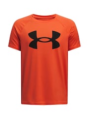 Naranja - Under Armour Tech Big Logo camiseta de manga corta - Imagen 1 de 2
