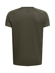 Under Armour Green Tech 20 Short Sleeve 100% Cotton T-Shirt - Image 2 of 2