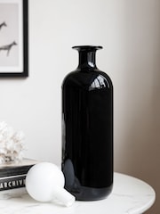 Rockett St George Black/White Apothecary Bottle Vase - Image 2 of 6