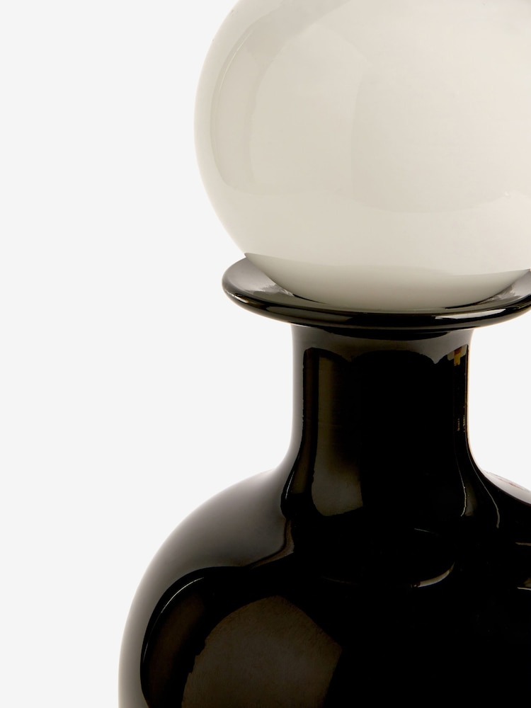 Rockett St George Black/White Apothecary Bottle Vase - Image 6 of 6