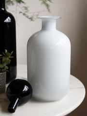 Rockett St George White/Black Apothecary Bottle Vase - Image 2 of 7