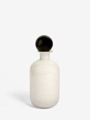 Rockett St George White/Black Apothecary Bottle Vase - Image 5 of 7