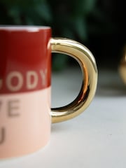 Rockett St George Pink Quote Single Mug - Image 3 of 4