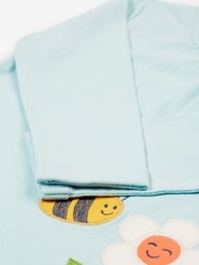 Frugi Blue Top And Legging Opal Outfit Set - Image 2 of 4