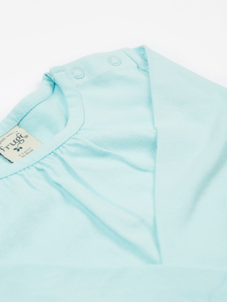 Frugi Blue Top And Legging Opal Outfit Set - Image 4 of 4