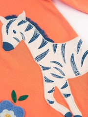 Frugi Orange Top And Legging Opal Outfit Set - Image 3 of 5