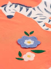 Frugi Orange Top And Legging Opal Outfit Set - Image 5 of 5