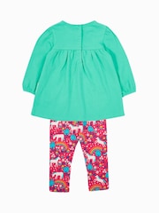 Conjunto de blusa de unicornio y leggings de Frugi - Imagen 3 de 6