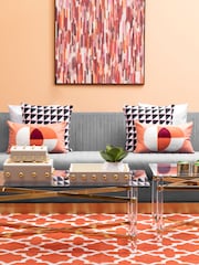 Fifty Five South Grey Opal 3 Seater Sofa - Image 1 of 6
