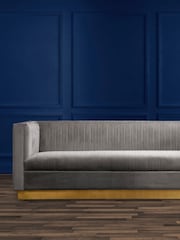 Fifty Five South Grey Opal 3 Seater Sofa - Image 2 of 6