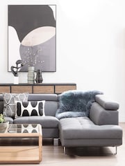 Fifty Five South Grey Hanover Corner Sofa - Image 1 of 6