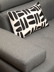 Fifty Five South Grey Hanover Corner Sofa - Image 4 of 6