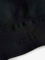 Zwart - self. Seamfree Sports Crop Top - Image 6 of 7