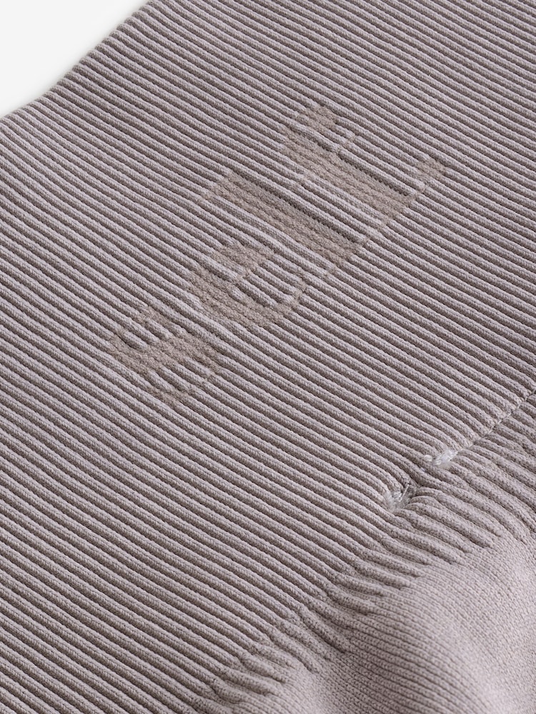 Gris - Self Leggings sans coutures à fronces - Image 9 of 10