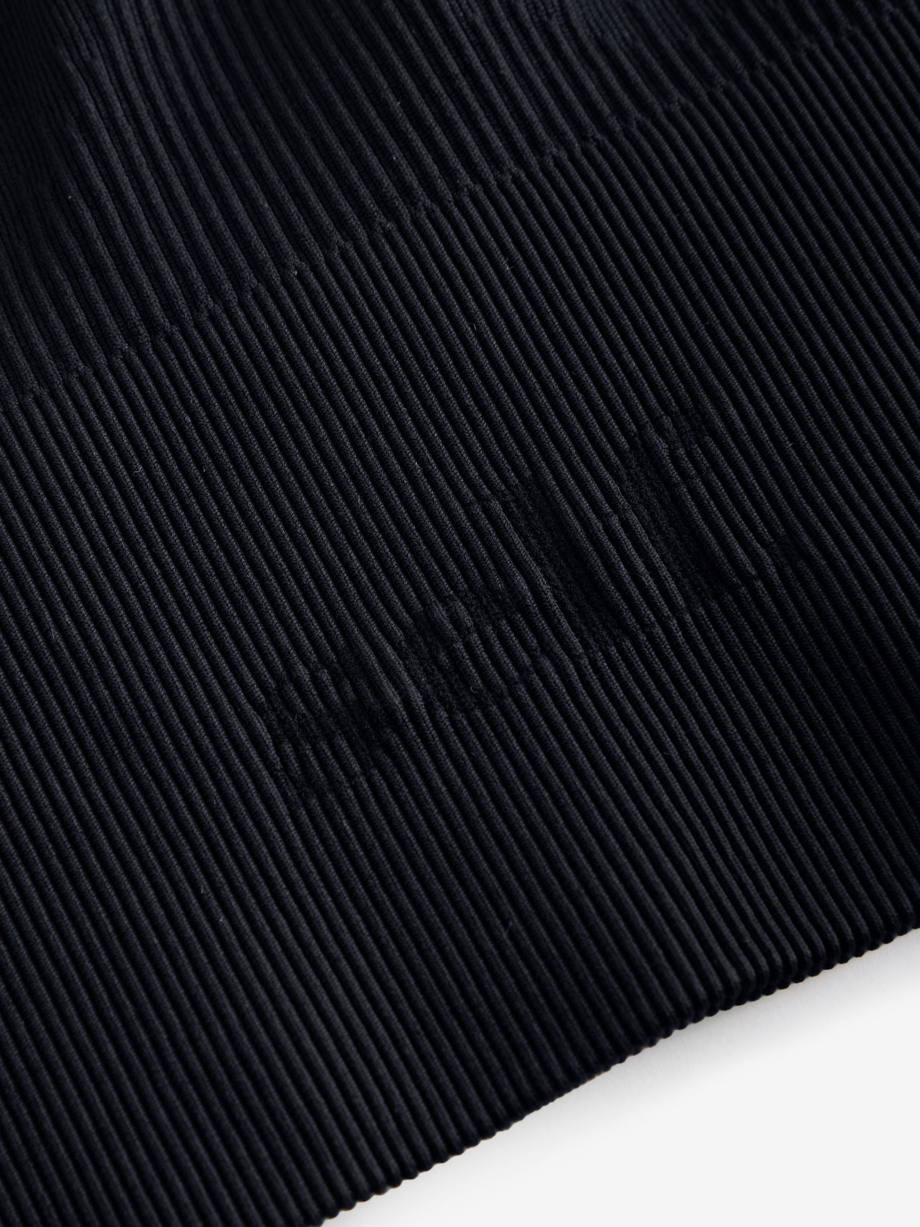 Buy self. Black Quarter Zip Seamfree Crop Top from Next Republic