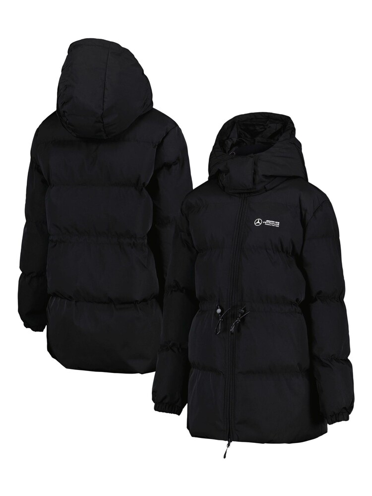 Fanatics Womens Mercedes AMG Petronas Padded Black Jacket - Image 1 of 3