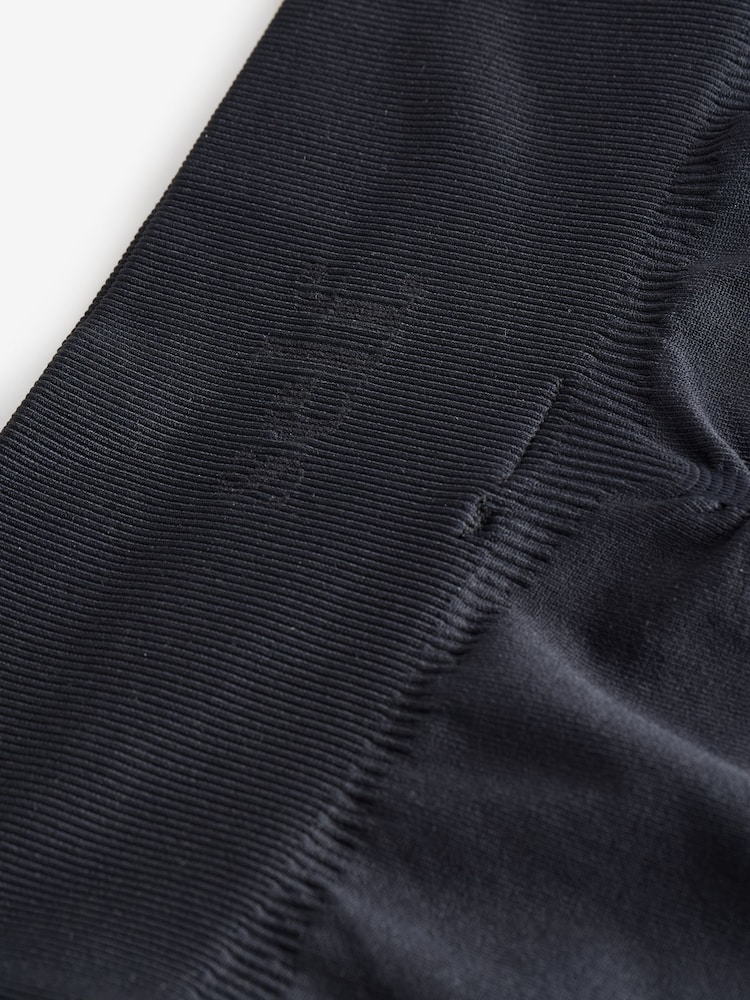 Zwart - self. Seamless Bum Scrunch Leggings - Image 7 of 8