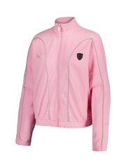 Puma Pink Womens F1 Scuderia Ferrari Style Hoodie - Image 2 of 3
