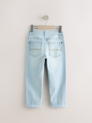 Bleach Wash Loose Fit Stretch Jeans (3-17yrs) - Image 2 of 4