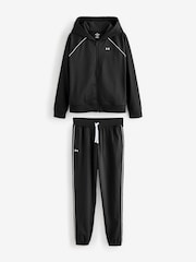 Under Armour Black Rival Tricot HD Tracksuit - Image 1 of 3