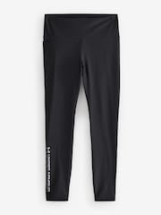 Under Armour Black Tech Branded Leggings - Image 4 of 4