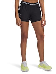 Under Armour Black Tech Play Up 2-in-1 Shorts - Image 1 of 5