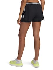 Under Armour Black Tech Play Up 2-in-1 Shorts - Image 2 of 5