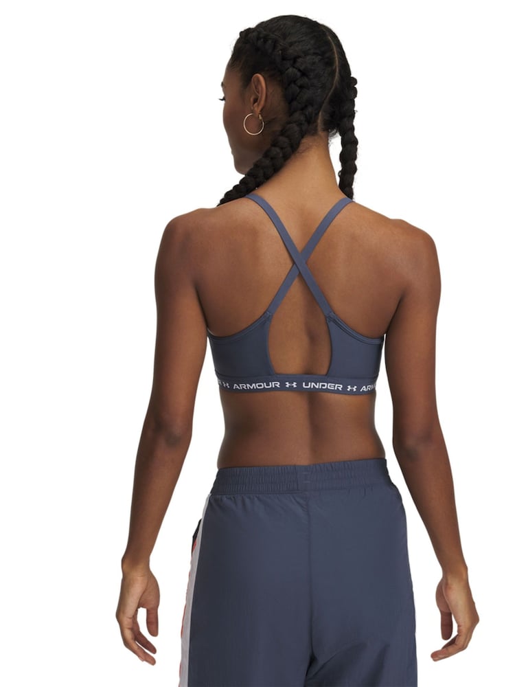 Under Armour Grey Crossback Low Bra - Image 2 of 10