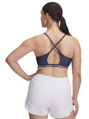 Under Armour Grey Crossback Low Bra - Image 3 of 10