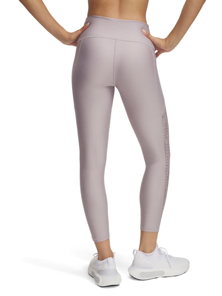 Under Armour Grey Tech Print Panel Ankle Leg Leggings - Image 3 of 3