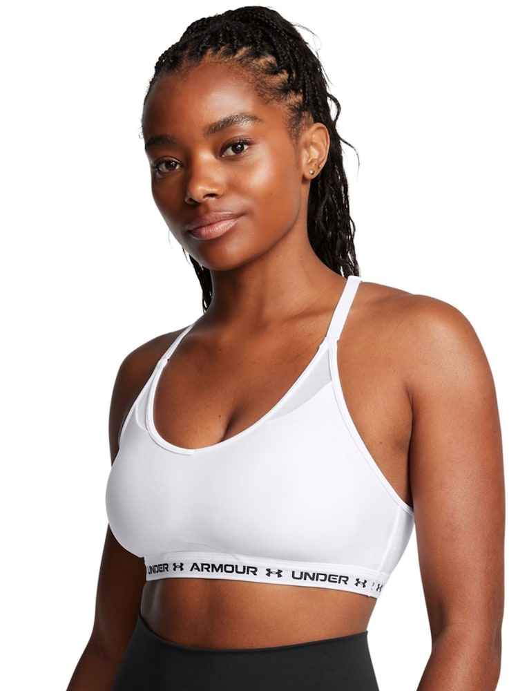 Under Armour White Crossback Low Bra - Image 6 of 9