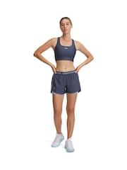 Under Armour Grey Tech Play Up 2-in-1 Shorts - Image 4 of 4