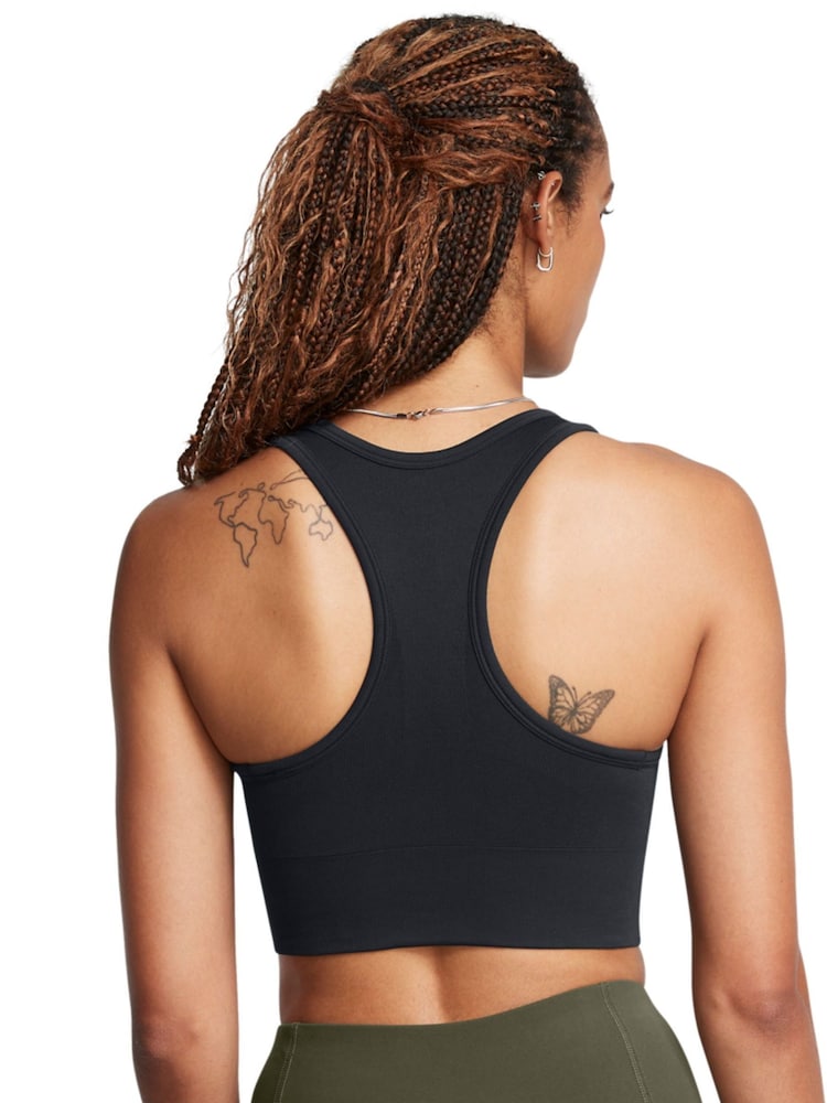 Under Armour Black Vanish Seamless Mid Bra - Image 2 of 7
