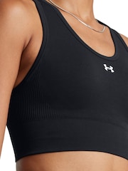 Under Armour Black Vanish Seamless Mid Bra - Image 3 of 7