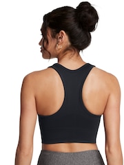 Under Armour Black Vanish Seamless Mid Bra - Image 4 of 7