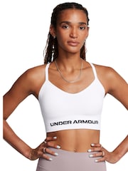 Under Armour White Vanish Seamless Low Bra - Image 1 of 7
