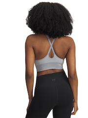 Under Armour Grey Vanish Seamless Washed Low Bra - Image 2 of 2