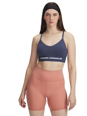 Under Armour Navy Vanish Seamless Low Bra - Image 7 of 8