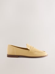 Buttermilk Yellow Standard Fit Forever Comfort® Slim Round Toe Penny Loafers - Image 2 of 5