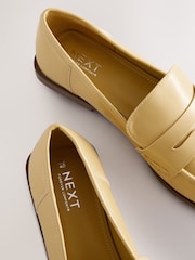 Buttermilk Yellow Standard Fit Forever Comfort® Slim Round Toe Penny Loafers - Image 5 of 5
