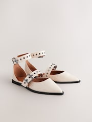 Bone Forever Comfort® Patent Eyelet Point Toe Shoes - Image 3 of 7