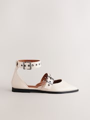Bone Forever Comfort® Patent Eyelet Point Toe Shoes - Image 4 of 7