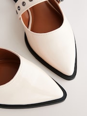 Bone Forever Comfort® Patent Eyelet Point Toe Shoes - Image 5 of 7