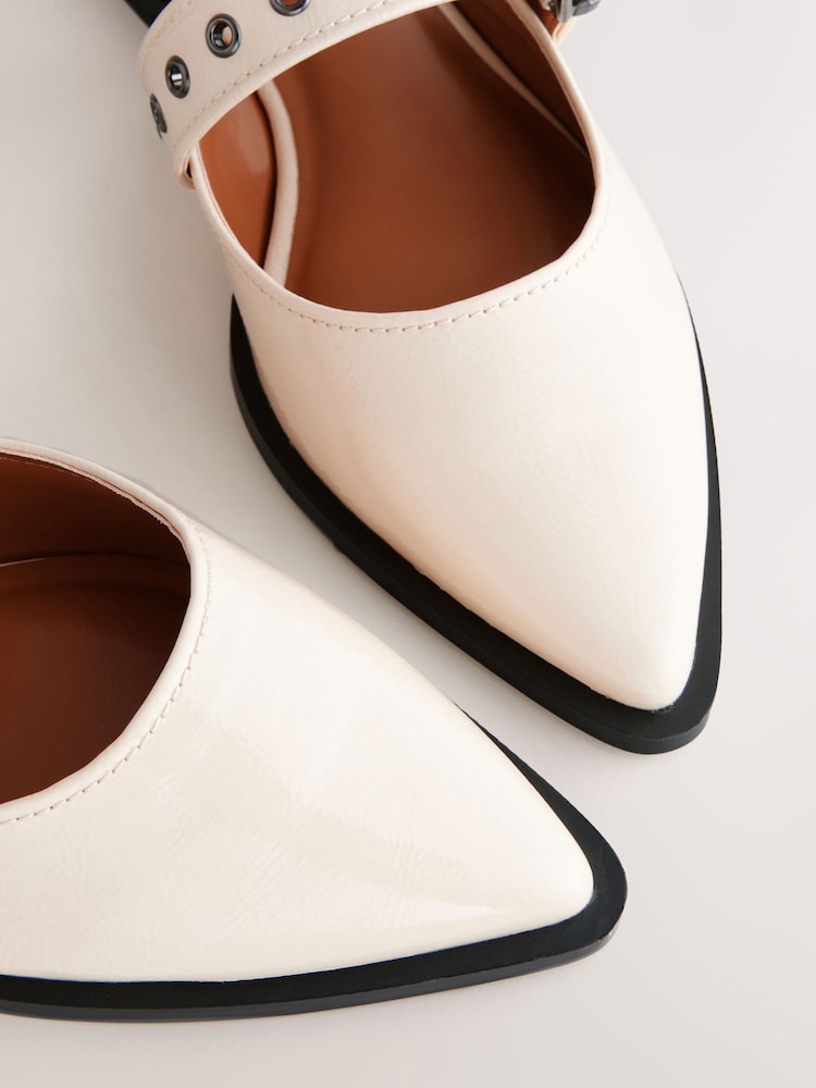 Bone Forever Comfort® Patent Eyelet Point Toe Shoes - Image 5 of 7